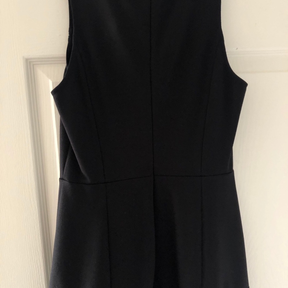 EUC JCrew Collection Paneled Black Eyelet Dress 2 - Picture 5 of 9